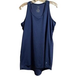 Danksin Now Athletic Semi-Fitted Tank Top - Size Medium - Purple/Blue